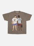 Vincent and Jules Illustration Shirt