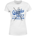 Fall River Cascades - Massachusetts - Vintage Defunct Baseball Teams - Women's