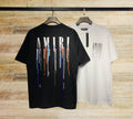 Amiri Logo Man T-Shirt Luxury Fashion Designer Shirt