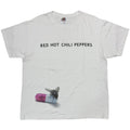 RED HOT CHILI PEPPERS 2011 I'M WITH YOU WHITE FRUIT OF THE LOOM LARGE 6856