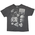 M.C.ESCHER ART FAKE PICTURE BLACK ANDAZIA XL 0969