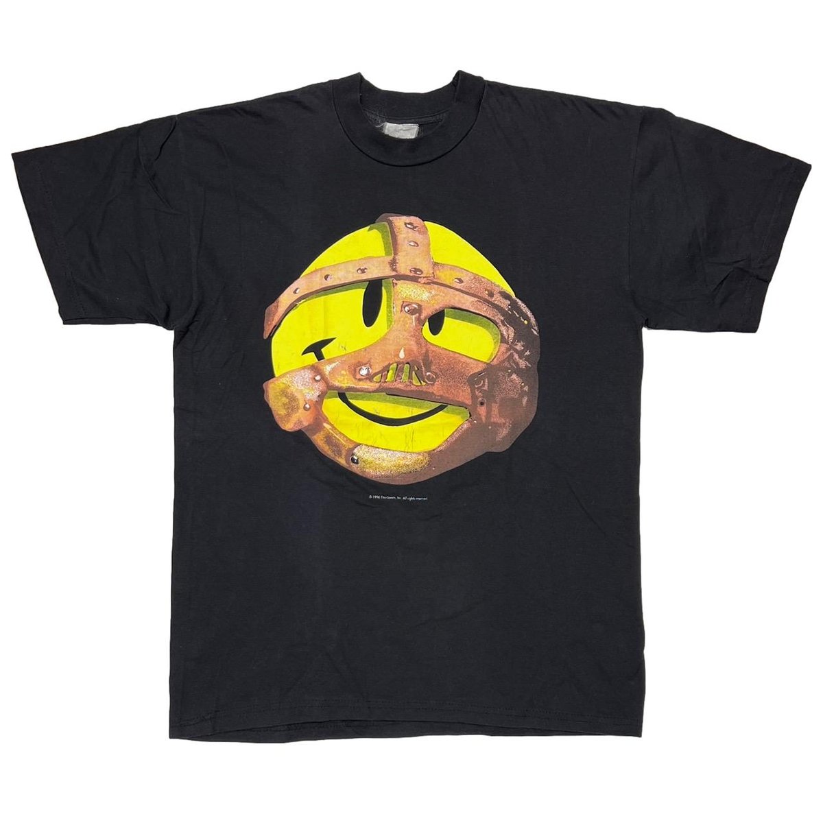 WWF 1996 Mick Foley MANKIND MASKED SMILE HAVE A NICE DAY! LARGE 0840