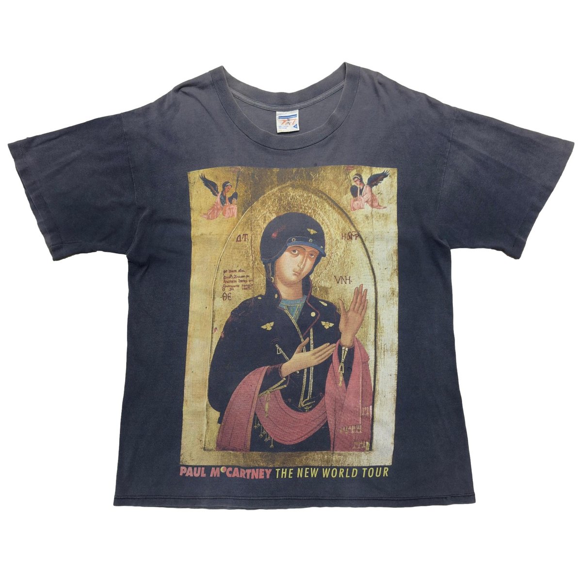 PAUL McCARTNEY THE NEW WORLD TOUR BIKER LIKE AN ICON XL 9094