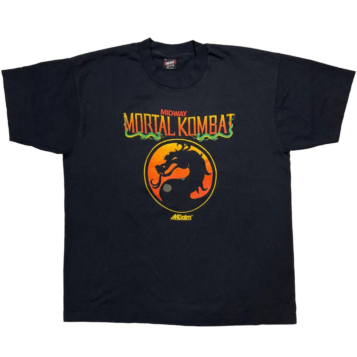 MORTAL KOMBAT VIDEO GAME PROMO FRUIT OF THE LOOM BEST XL 6718