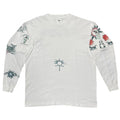 DENNIS RODMAN TATTOO LS WHITE XL 9583