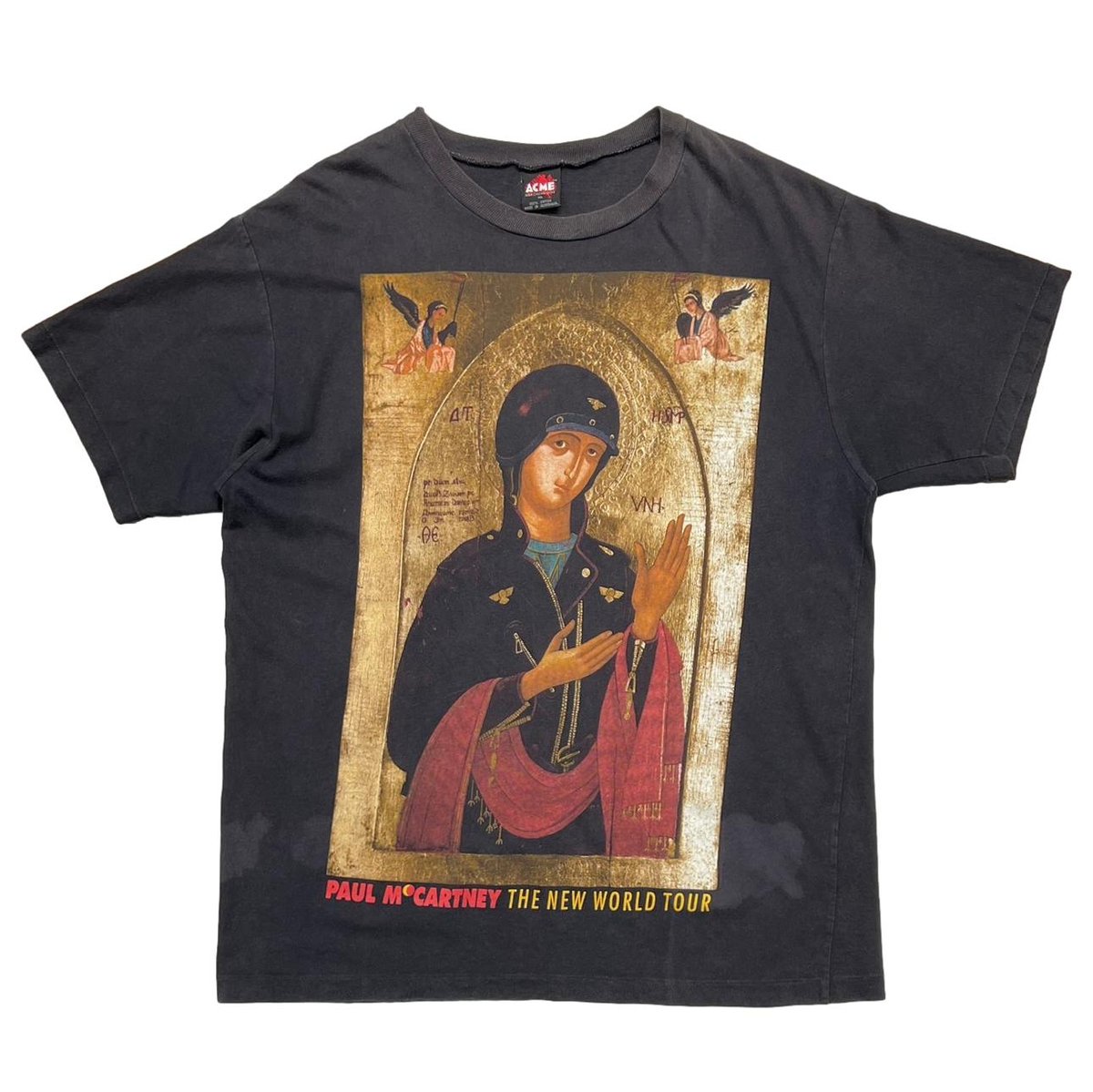 PAUL McCARTNEY BIKER LIKE AN ICON THE NEW WORLD TOUR ACME XL 6202