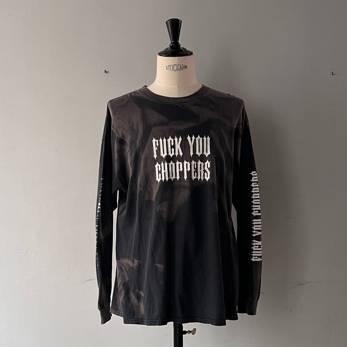 FADE is BEAUTIFUL [No.9]  FUCK YOU CHOPPERS LONG SLEEVE DELTA XL 6679