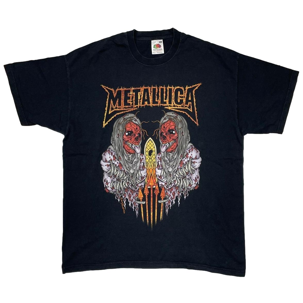 METALLICA 2003 WORLD TOUR FRUIT OF THE LOOM XL 5858