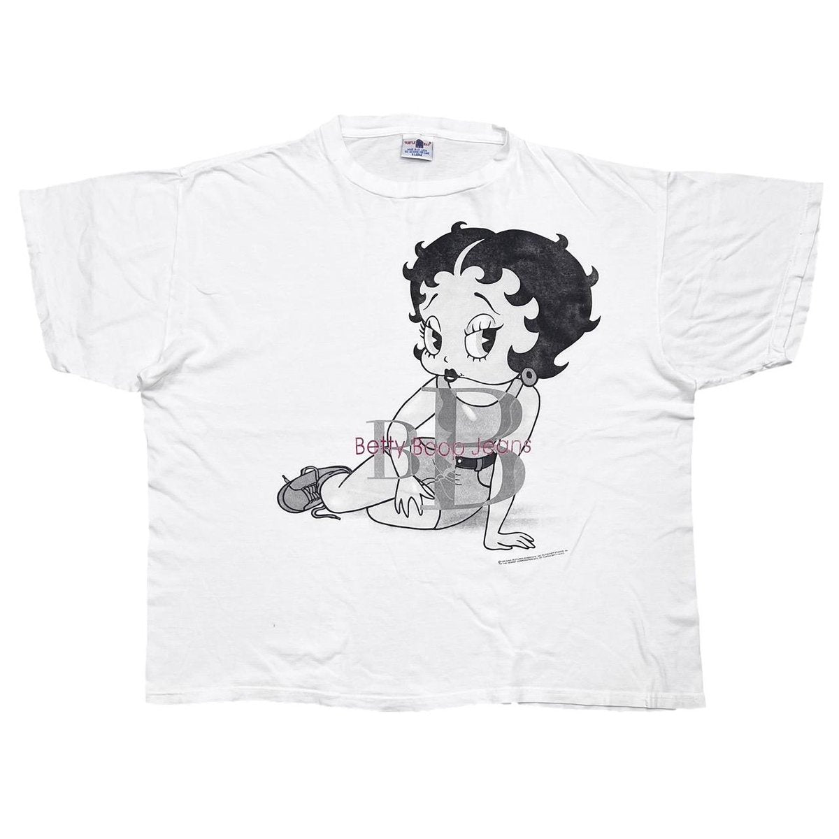 BETTY BOOP BB JEANS 1995 WHITE XL 6967