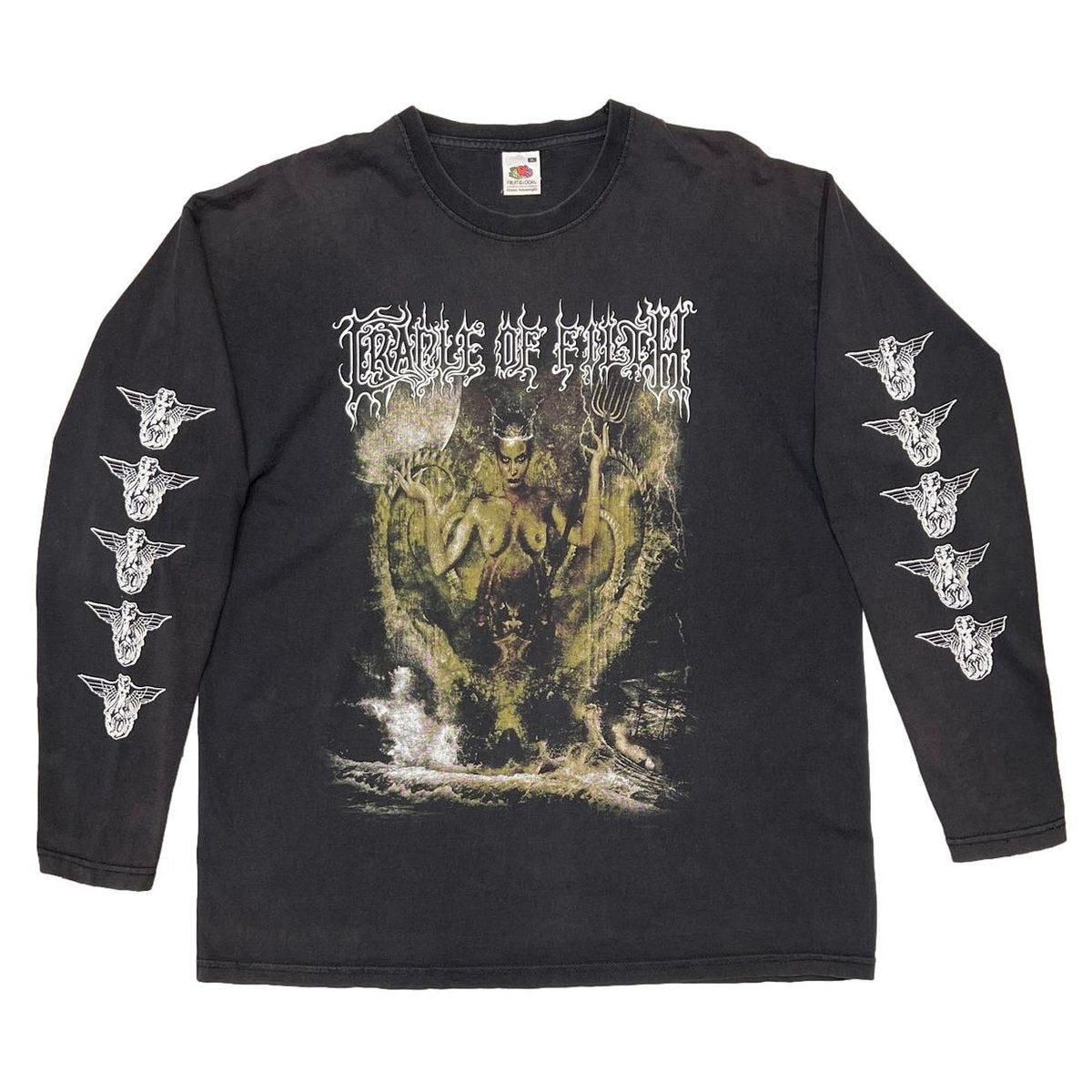 CRADLE OF FILTH LEVIATHANS AND KRAKENS LS FRUIT OF THE LOOM XL 2015