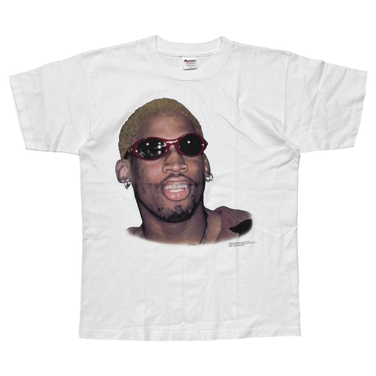 DENNIS RODMAN PORTRAIT WHITE MURINA LARGE 7241