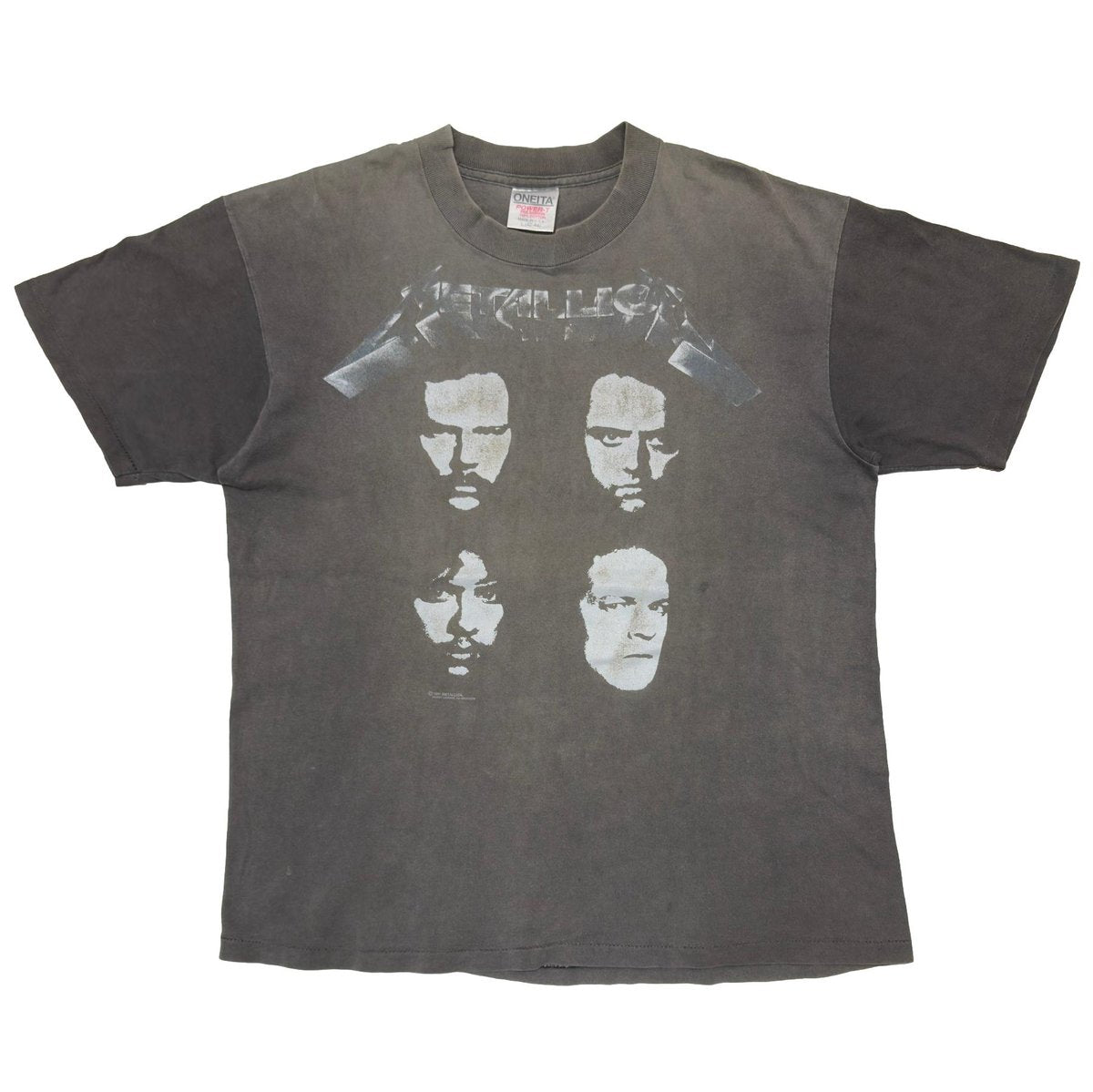 METALLICA 4 FACE 1991-92-93 TOUR ONEITA LARGE 5075