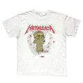 METALLICA PUSHEAD 1989 ONE WHITE FITS LARGE 6256