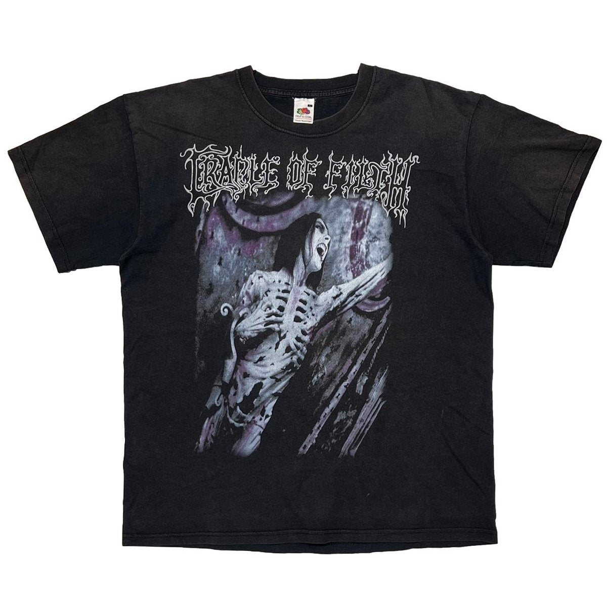 CRADLE OF FILTH TOTAL FUCKING DARKNESS FRUIT OF THE LOOM LARGE 8555