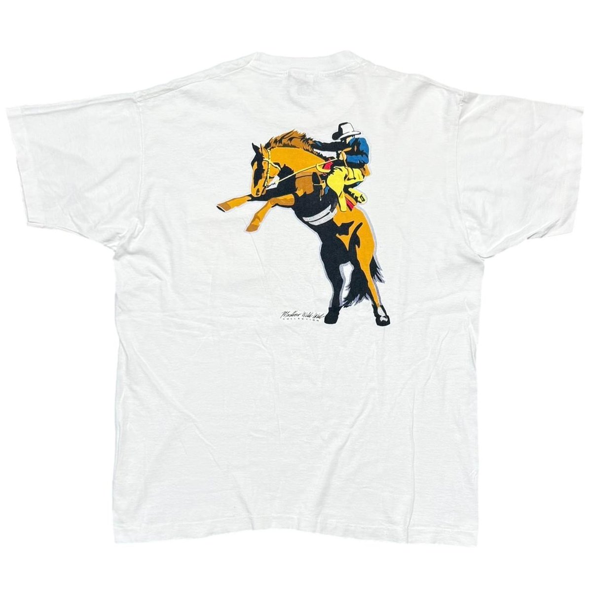 Marlboro Marlboro MAN WILD WEST POCKET TEE WHITE ONE SIZE FITS XL 8373