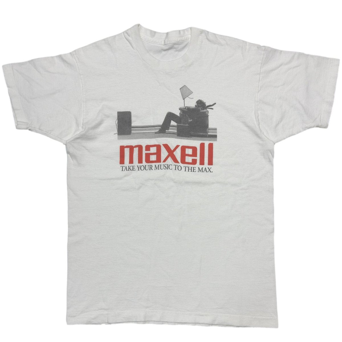 maxell TAKE YOUR MUSIC TO THE MAX WHITE FITS LARGE 6345