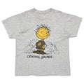 PEANUTS ORIGINAL GRUNGE ASH GREY FITS LARGE 3720