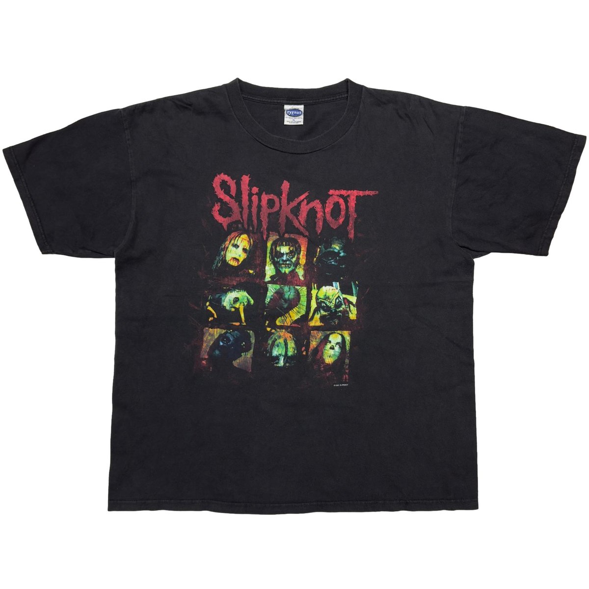 SLIPKNOT 2001 MEMBER DOUBLE SIDE cygnus XL 6775