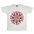 RED HOT CHILI PEPPERS 1991 DOUBLE SIDE Aztec WHITE TOUCH OF GOLD LARGE 5928