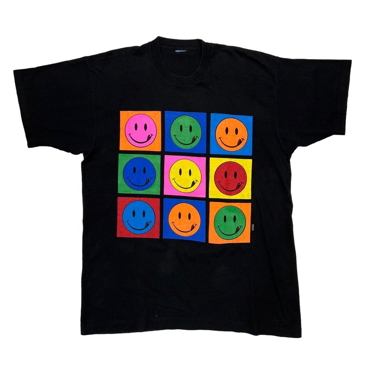 OLD & VINTAGE SMILE MULTI COLOUR FRUIT OF THE LOOM XL 7529