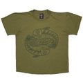 LOLLAPALOOZA 1995 FISH PRINT OLIVE GIANT by anvil LARGE 0029