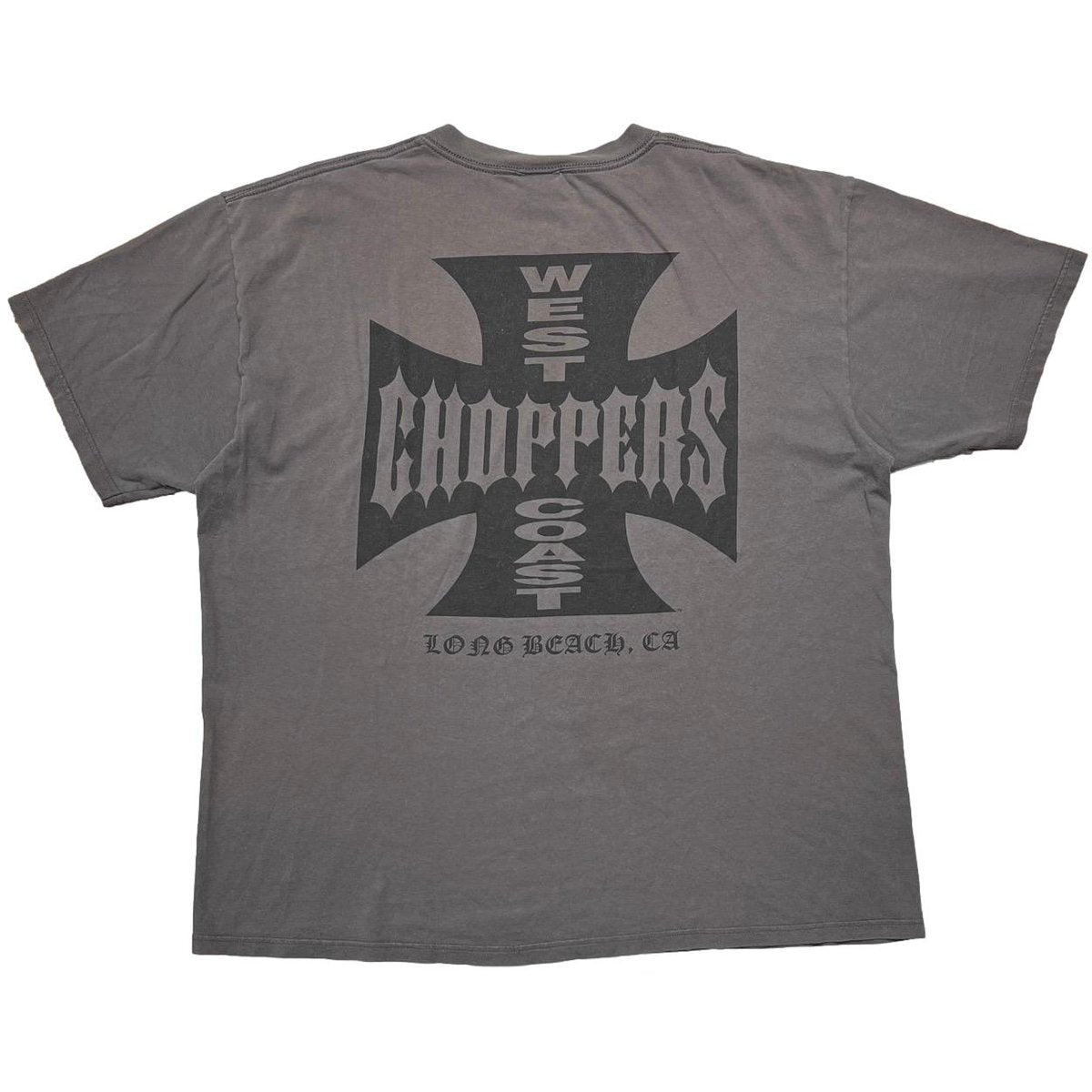 WEST COAST CHOPPERS IRON CROSS LONG BEACH CA CHARCOAL XL 6831