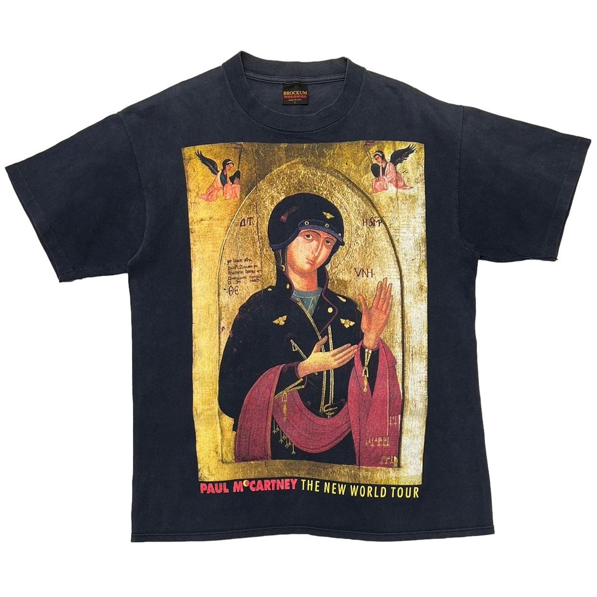 PAUL McCARTNEY BIKER LIKE AN ICON BROCKUM LARGE 8027