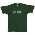 OLD & VINTAGE got wine? GOT MILK PARODY GREEN FRUIT OF THE LOOM LARGE 8365
