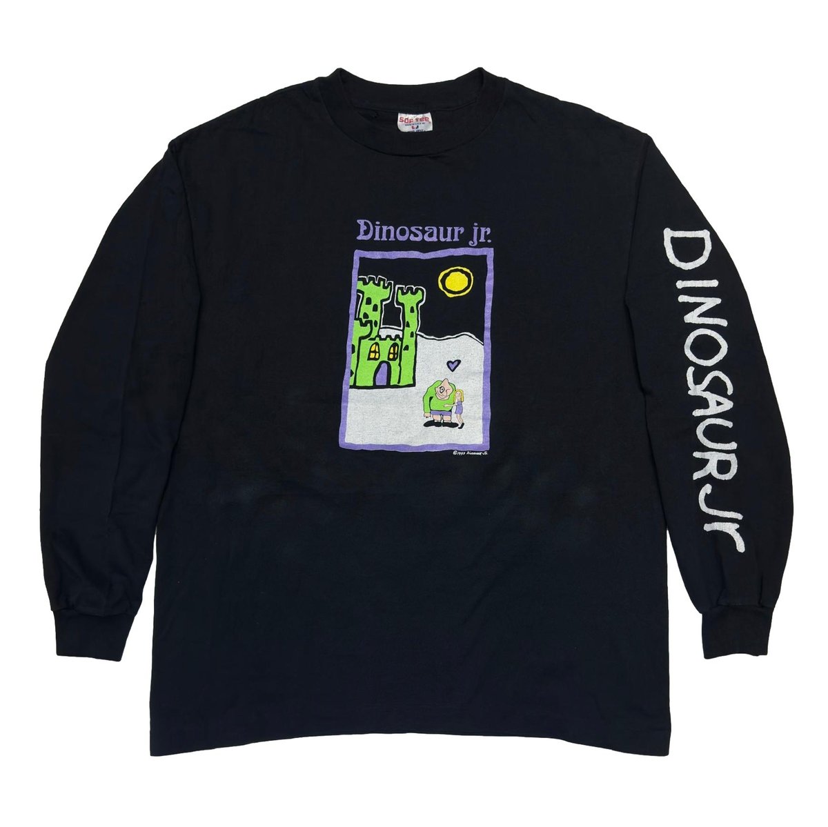 DINOSAUR Jr 1993 CASTLE LS SOF TEE XL 8966