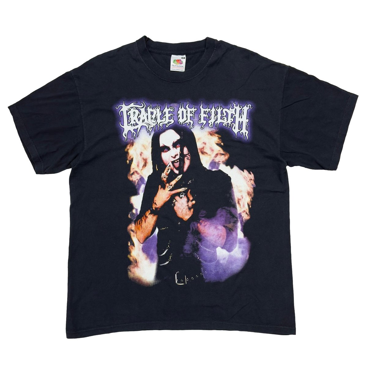 CRADLE OF FILTH GET BEHIND ME SATAN FRUIT OF THE LOOM XL 6558