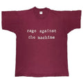 RAGE AGAINST THE MACHINE MOLOTOV BURGUNDY FRUIT OF THE LOOM XL 8440