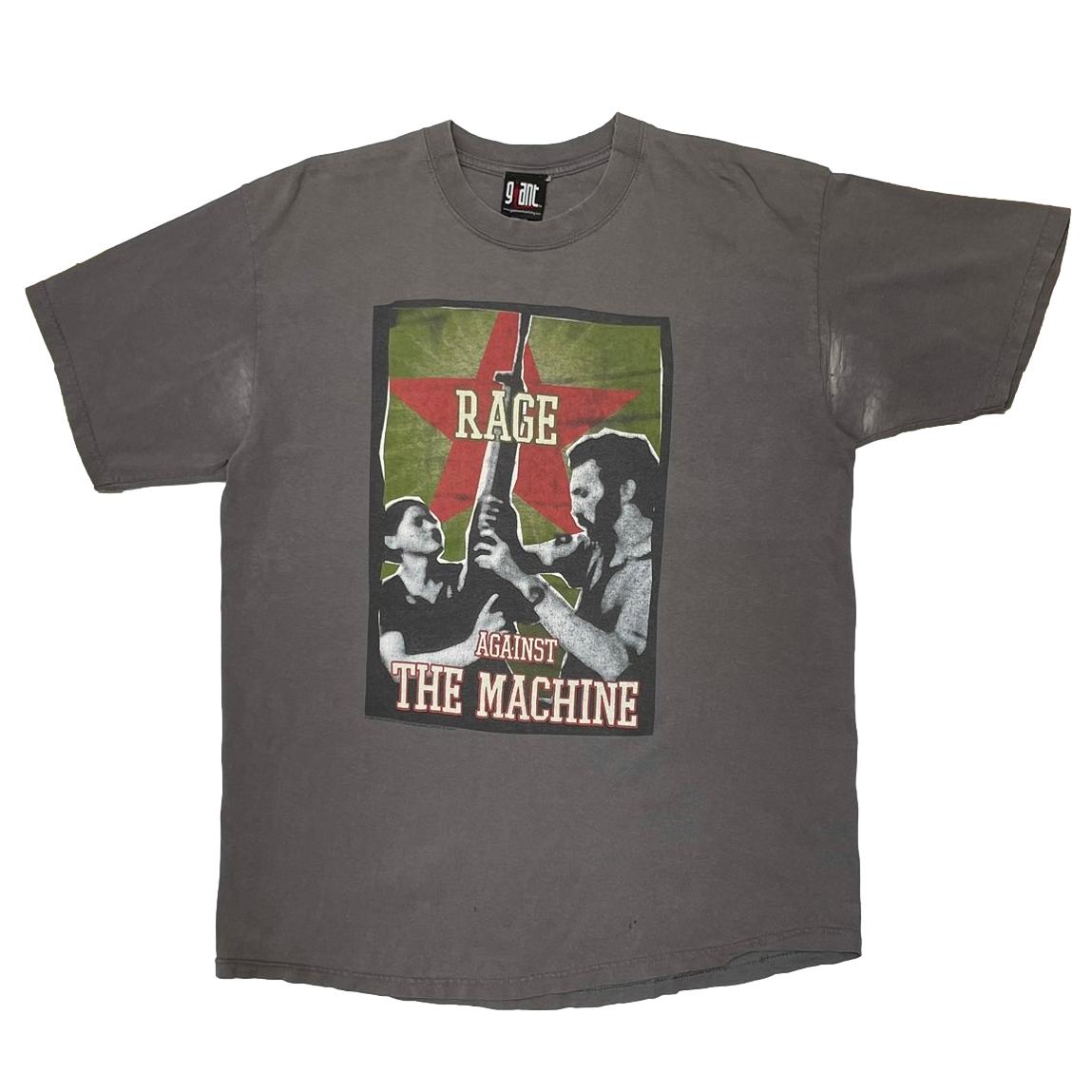 RAGE AGAINST THE MACHINE 2000 GUN & STAR CHARCOAL GIANT XL 8388