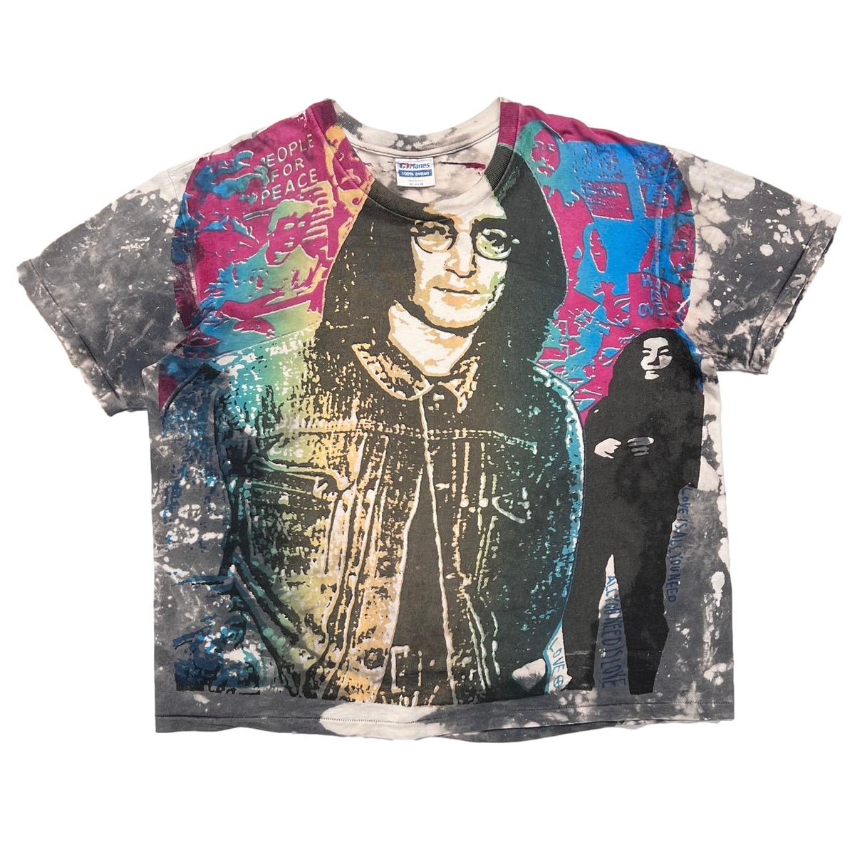 MOSQUITOHEAD JOHN LENNON & YOKO HANES XL 6860