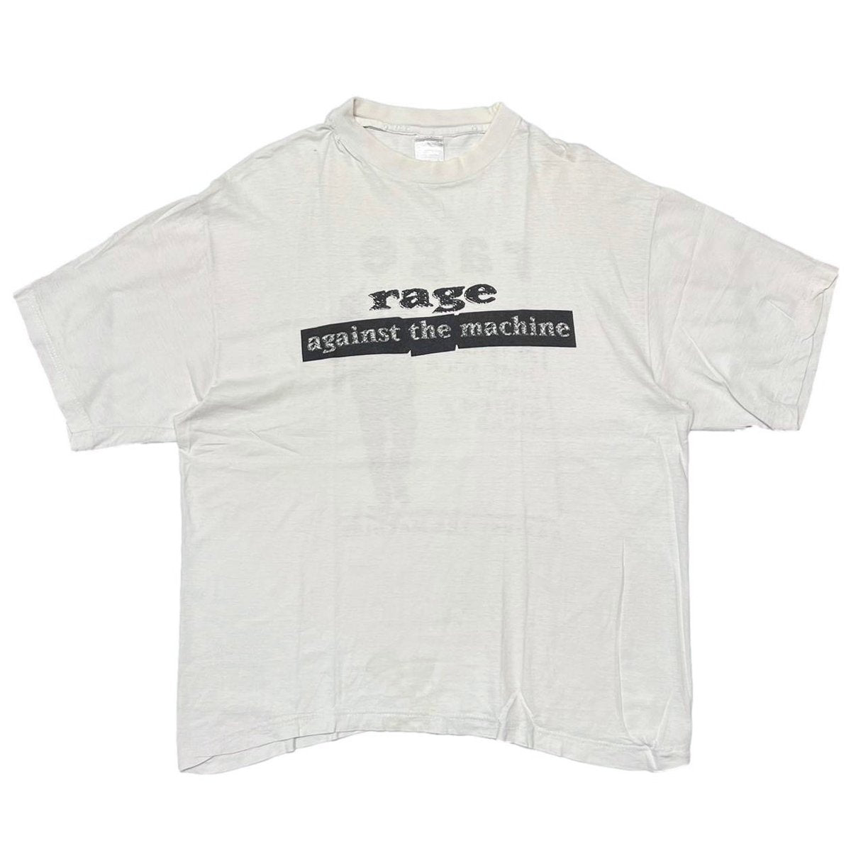 RAGE AGAINST THE MACHINE WE HAVE DETERMINED WHITE EURO XL 4255