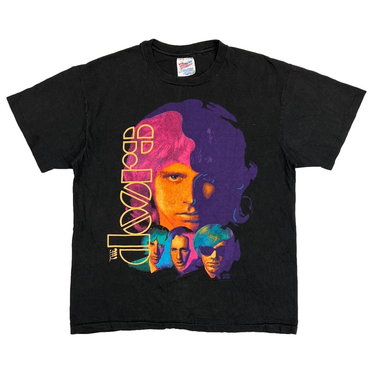 THE DOORS NO ONE HERE Hanes LARGE 2492