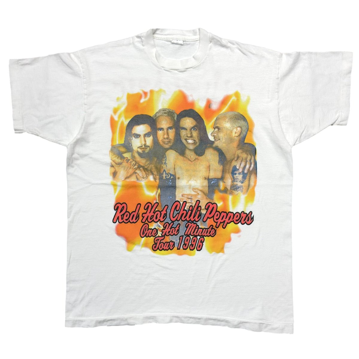 RED HOT CHILI PEPPERS ONE HOT MINUTE TOUR 1996 with Silverchair BOOTLEG WHITE 4302
