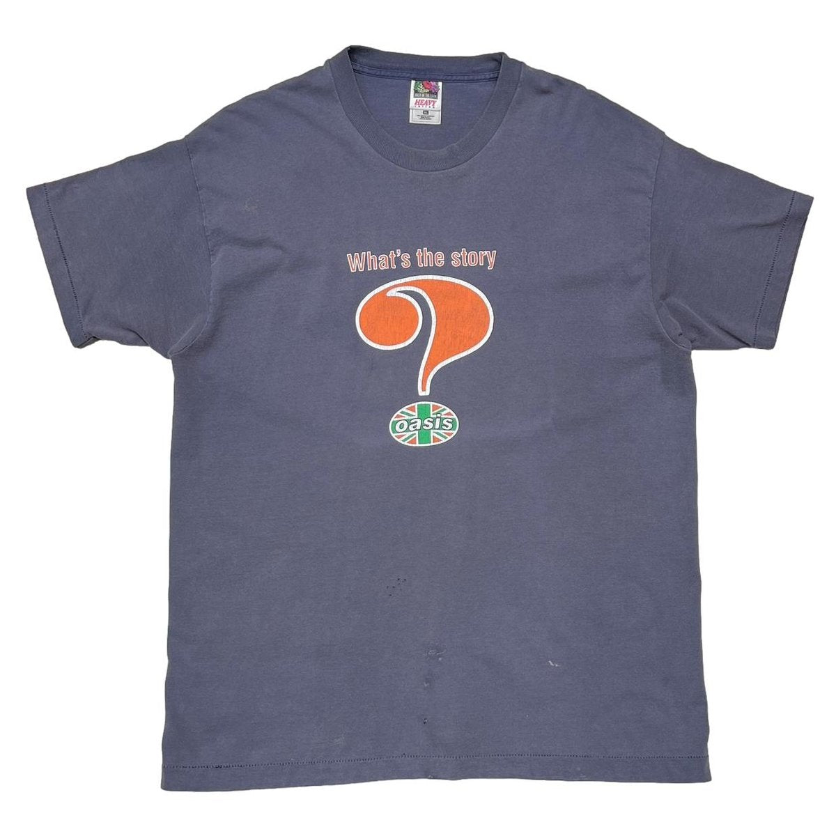 oasis WHAT'S THE STORY NAVY FRUIT OF THE LOOM XL 2768