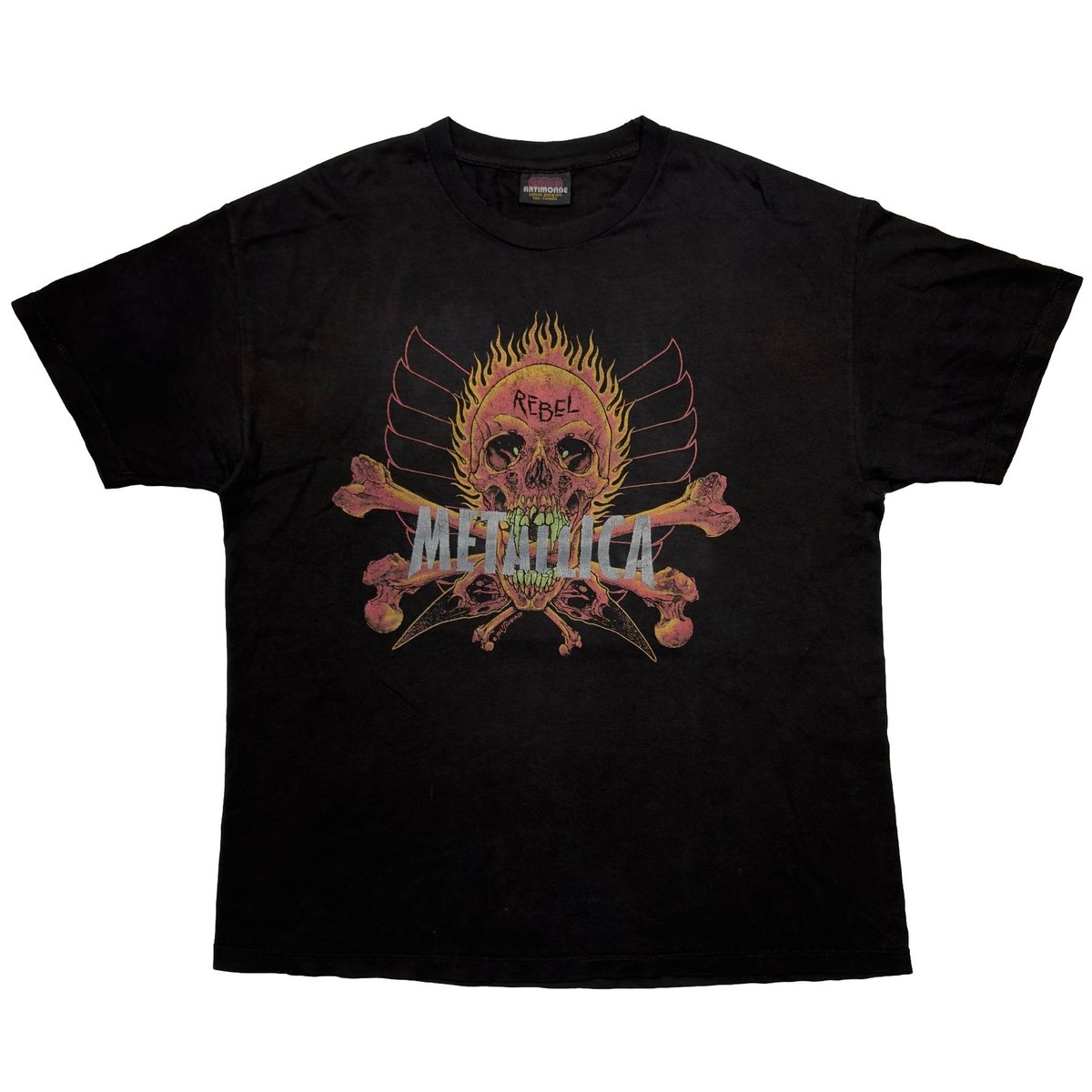METALLICA YING YANG REBEL SKULL ARTIMONDE FITS XL 6112