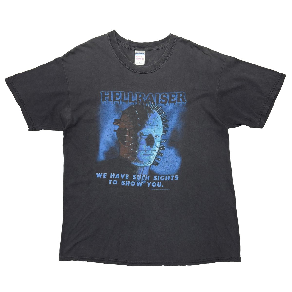 HELLRAISER 2002 WE HAVE SUCH SIGHTS TO SHOW YOU GILDAN LARGE 6315