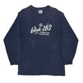 blink-182 HMV 333 YOUNG LS NAVY HANES MEDIUM 8409