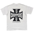 WEST COAST CHOPPERS IRON CROSS LONG BEACH LA WHITE ANVIL LARGE 5915