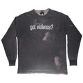 MARILYN MANSON got violence? LS GIANT FITS MEDIUM 0638