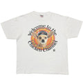 TACO BELL 1998 Welcome to the Chicken Channel WHITE ONEITA XL 8010