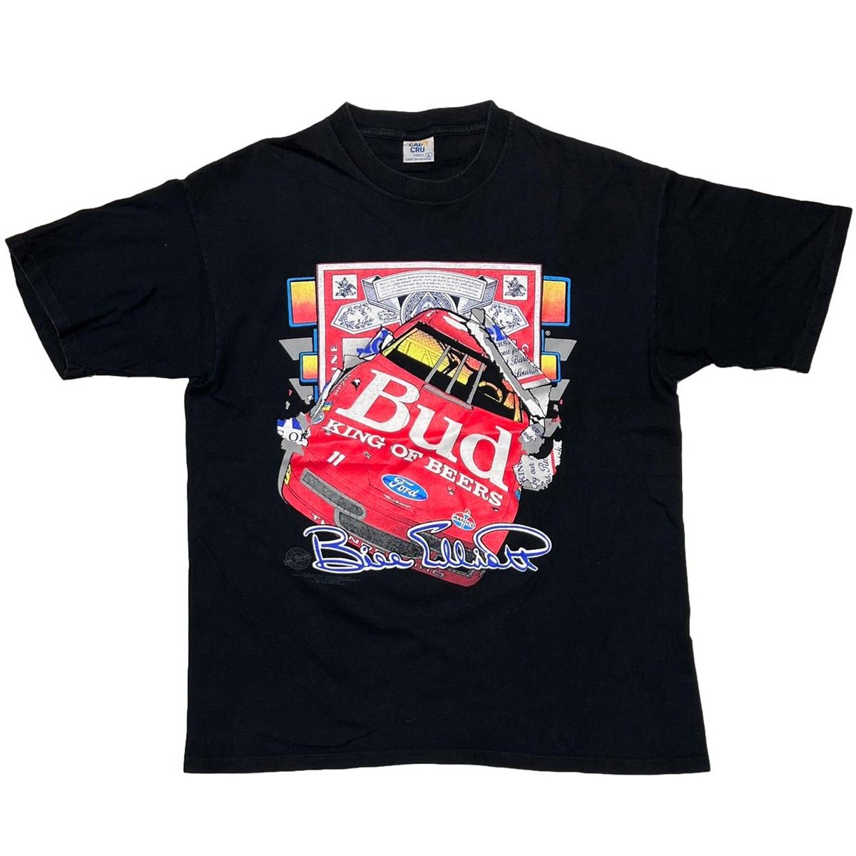 Budweiser Bill Elliott NASCAR LARGE 6582