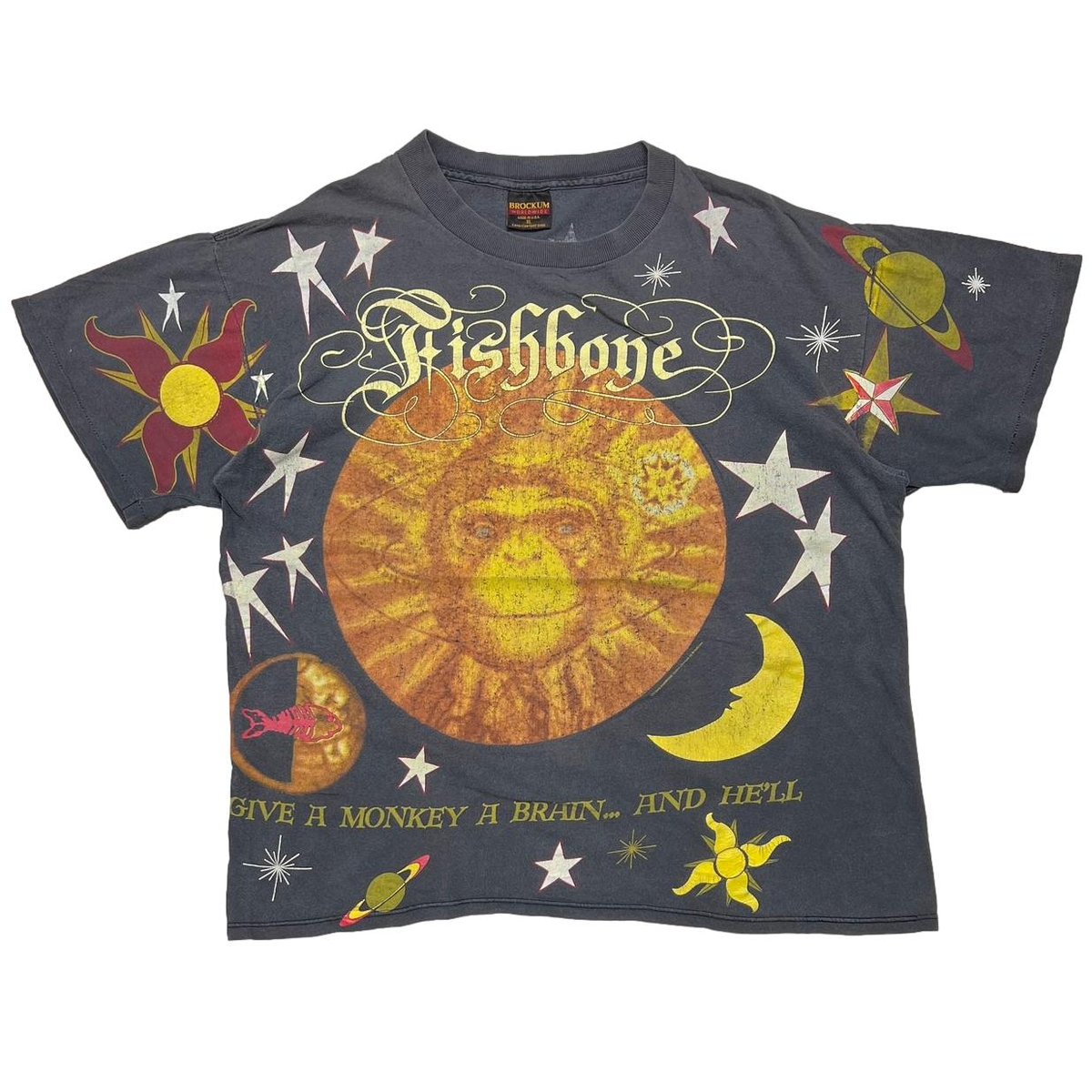 FISHBONE 1993 Give A Monkey A Brain OVP BROCKUM XL 4688