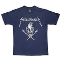 METALLICA METALLIFUCKINCA NAVY GIANT BY TEEJAYS LARGE 7743