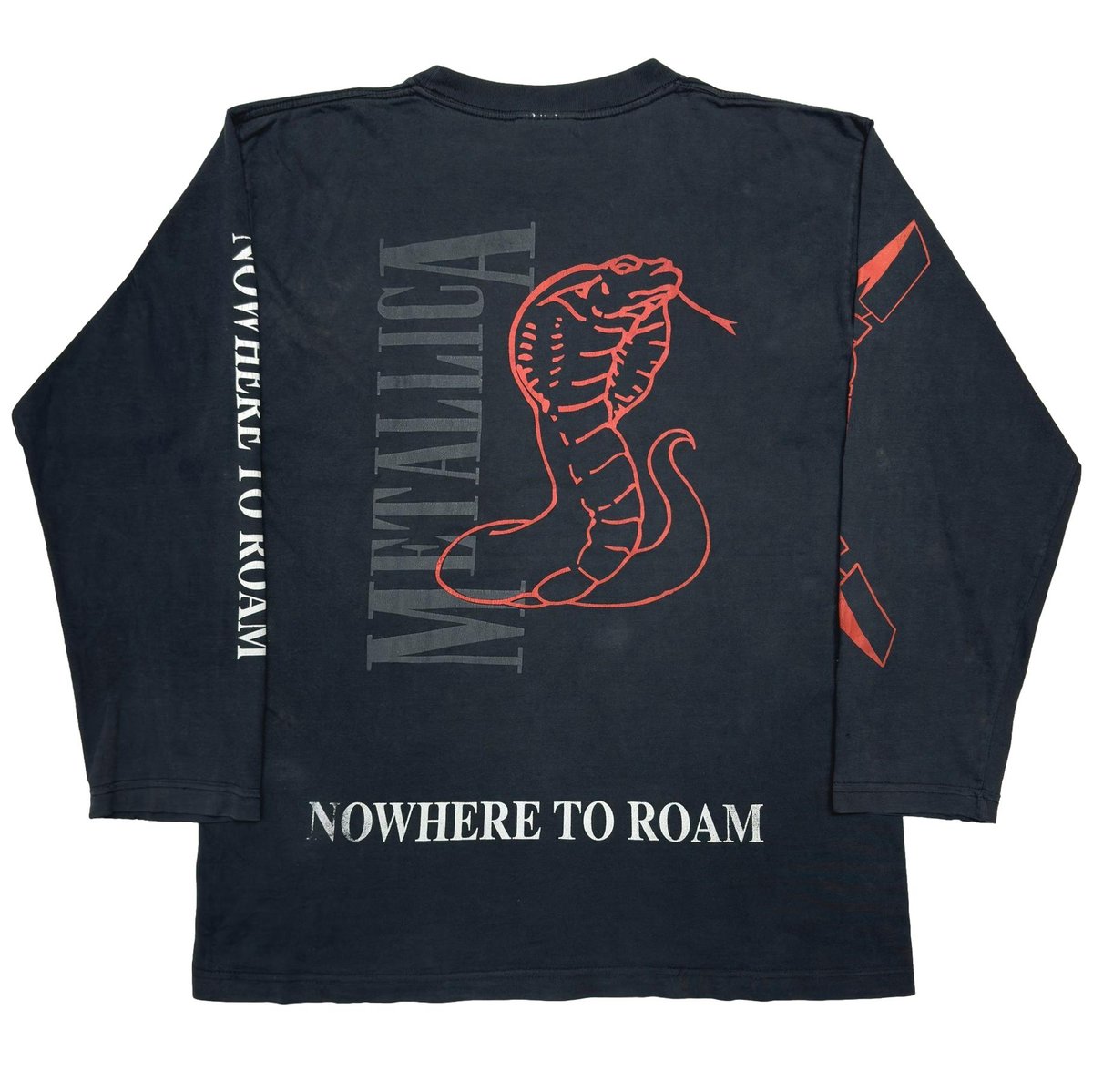 METALLICA DON'T TREAD ON ME NOWHERE TO ROAM LS XL 3801