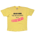 WILD HEARTS NEVER MIND THE HEADLINERS YELLOW HANES XL 5902