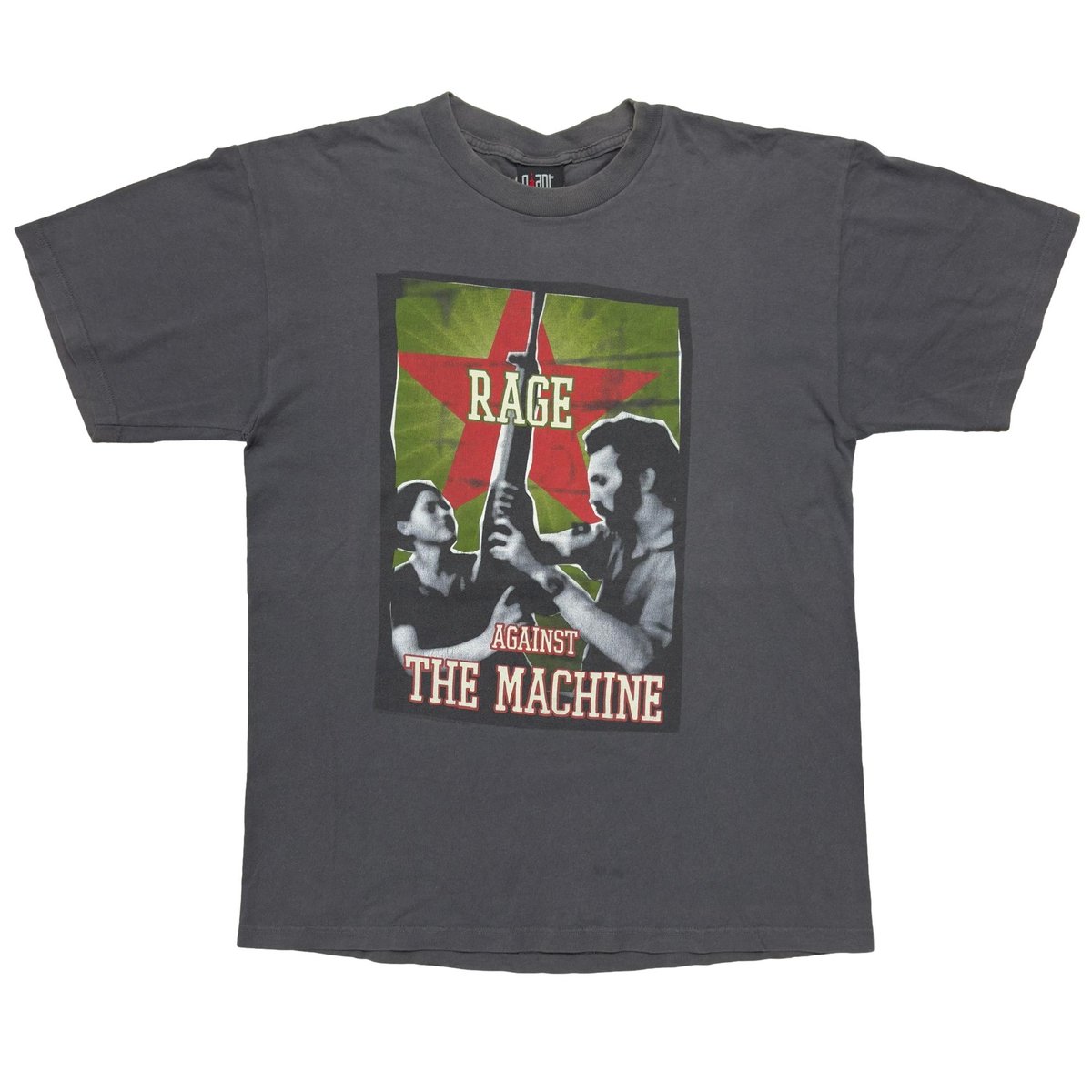 RAGE AGAINST THE MACHINE 2000 GUN & STAR CHARCOAL giant FITS LARGE 6375