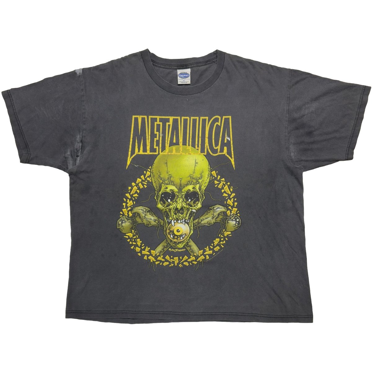 METALLICA 2001 PUSHEAD NO LEAF CLOVER cygnus XL 6783